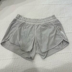 Lululemon Gray Speed Up Shorts